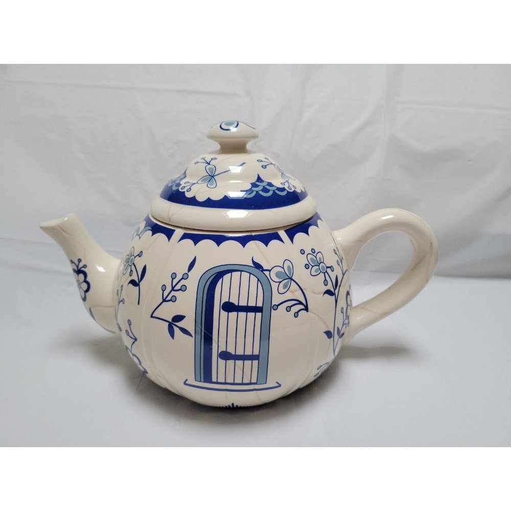 Disney Store Davids Cookies "Teapot" Cookie Jar - Land of Broken China - READ